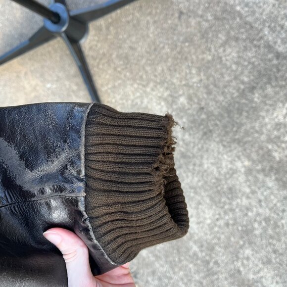 Vintage Leather Jacket Men's 42 - Picture 3 of 8